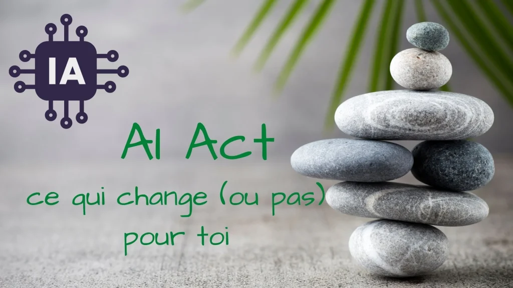 image d'une IA sur fond bien-etre pour parler de l'AI Act