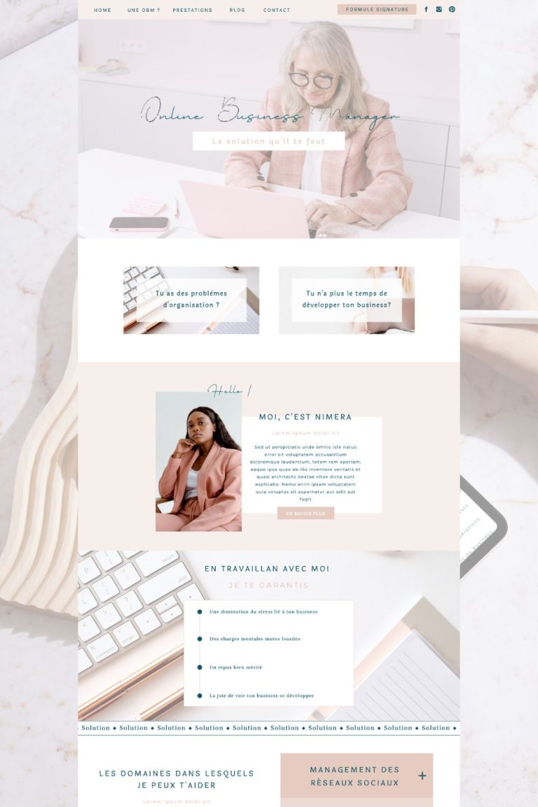 site web assistante virtuelle